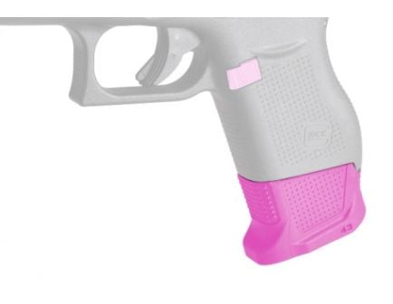 Strike Industries Enhanced Magazine Plate for Glock 43, Pink