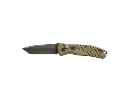 Gerber Propel Auto Knife With FIne Edge, Olive Drab Green W/ Black Oxide Blade