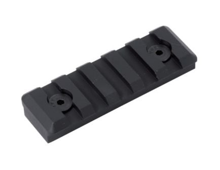 Timber Creek 5-Slot Picatinny Rail Section M-LOK - Black