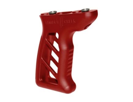 Timber Creek KeyMod Enforcer Vertical Foregrip, Red