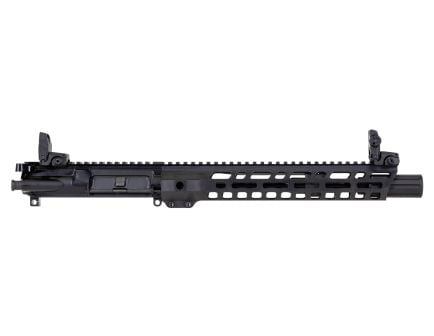 Side view of PSA 10.5" ar 15 barreled upper assembly.