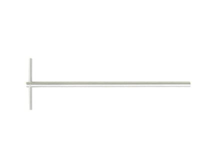 Brownells #8-32 Female 9.50" Lewis Lead Remover Replacement Handle, Silver