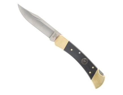 Buck Knives 110 Semiquincentennial Folding Knife, Ebony/Brass