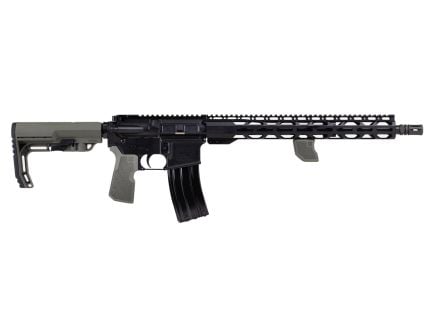 Radical Firearms FR16 16" 5.56 NATO AR Rifle w/ Die Free Co Kung-Fu Grip, Black/ODG
