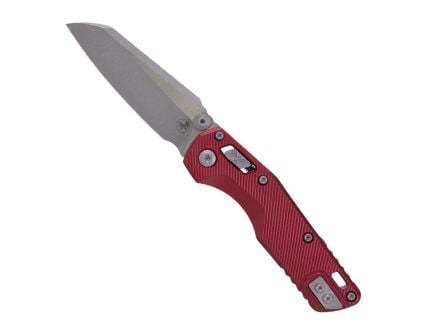 MICROTECH MSI MINI FOLDING KNIFE, MERLOT