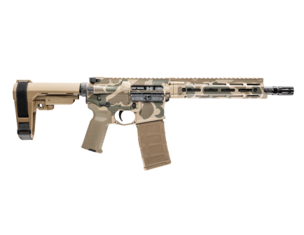CNC Firearms Daniel Defense V7 10.3' 5.56 NATO AR Pistol, Duck Camo