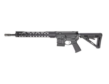 PSA 16" Mid-Length 5.56 NATO 1/7 Nitride 13.5" Lightweight M-Lok MOE EPT Rifle w/MBUS Sight Set - CA Compliant