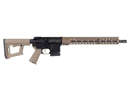 PSA Guardsman-15 16" Midlength 5.56 NATO 1/7 CL Phosphate 15" MLOK Rifle, FDE - CA Compliant