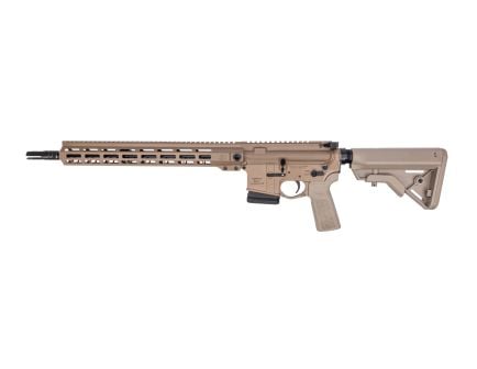 PSA "Sabre" Forged 16" 5.56 Nitride Mid-Length 5.56 15" Sabre QD Rail B5 Bravo Rifle, Cerakote FDE - CA Compliant