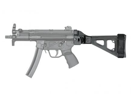 SB Tactical SBT5KA Side Folding Brace, Black