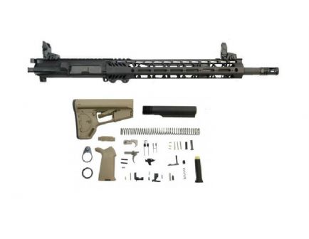 Flat dark earth ar15 complete kit with moe m-lok