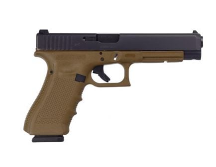 Glock 35 Gen 4 .40 S&W 5.31" 15 Round Pistol, Flat Dark Earth - PG3530103D