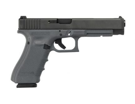 Glock 34 Gen 4 9mm 5.31" 17 Round Pistol, Gray - PG3430103GF
