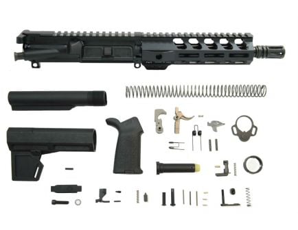 PSA 8.5" Pistol-Length 5.56 NATO 1/7 Phosphate 7" Lightweight M-Lok MOE EPT Shockwave V2 Pistol Kit - 5165449003