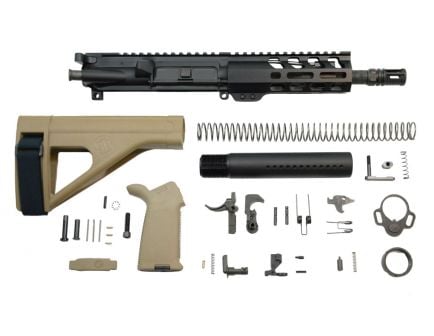 PSA 7.5" 5.56 NATO 1:7 Phosphate 6" Lightweight M-LOK MOE SOB Pistol Kit, Flat Dark Earth - 5165449605