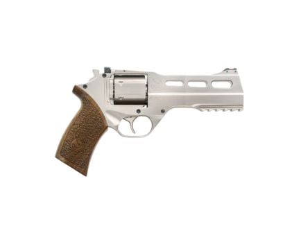 Chiappa Firearms Rhino 50DS .357 Mag Revolver, Nickel Plated - 340.223