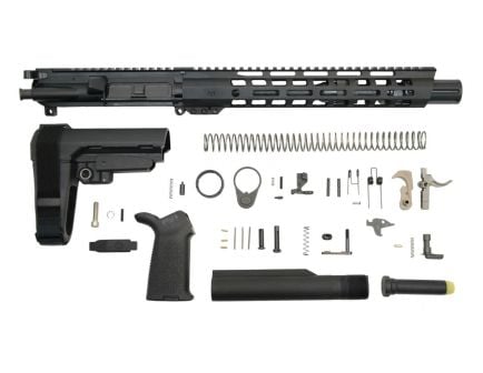 10.5" carbine length railed pistol kit