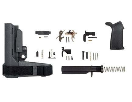 PSA SBA3 MOE+ EPT Pistol Lower Build Kit, Black - 5165448657