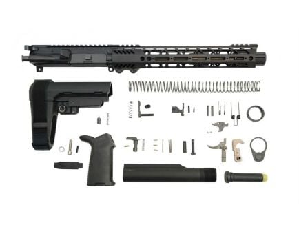 PSA 10.5" Carbine-Length 5.56 NATO 1/7 Nitride 12" Slant M-Lok MOE+ EPT SBA3 Pistol Kit