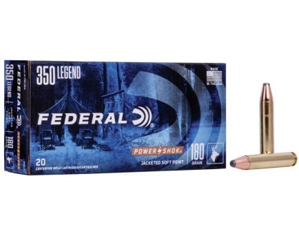 Federal Power Shok Rifle Ammo 350 Legend 20 Rds -350LA