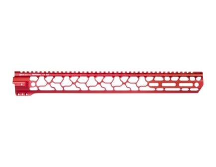 Odin Works 17.5" M-LOK Ragna Free Float AR-15 Handguard, Red - F-17-ML-RA-RED