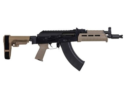 PSA AK-P GF3 MOE SBA3 Pistol, FDE