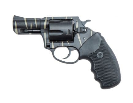 Charter Arms Bulldog .44 Special Revolver, Black with Tiger Stripes