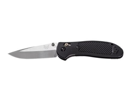 Benchmade Griptilian Drop Point Folding Knife, Black/Satin - 551-S30V