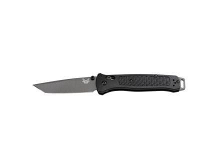 Benchmade Bailout Tanto Folding Knife, Black - 537GY