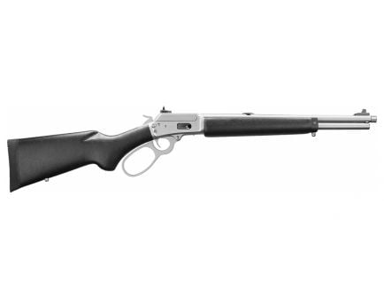 Marlin 1894 CST .357 Magnum / .38 Special Lever Action Rifle with Big Loop, Black Hardwood