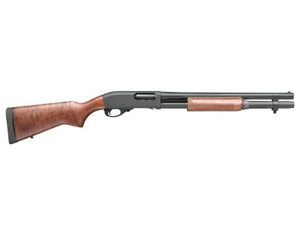 Remington 870 Police 12 GA Gauge Pump Shotgun, Walnut