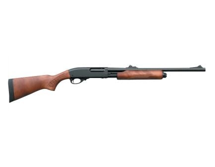 Remington 870 Express Deer 12 GA 20" Pump Shotgun with Rifle Sights, Hardwood - 25565