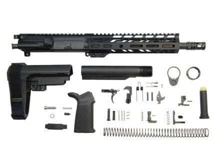 PSA 10.5" Carbine-Length 5.56 NATO 1/7 Nitride 9" Lightweight M-Lok MOE SBA3 Pistol Kit