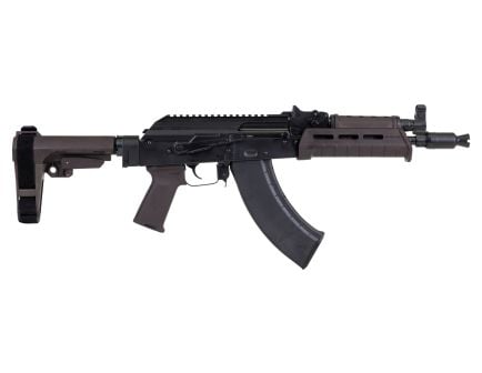 PSA AK-P GF3 MOE SBA3 Pistol, Plum