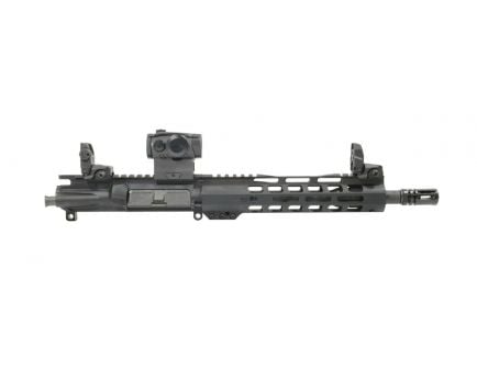 PSA 10.5" 5.56 NATO 1/7 Phosphate 9" Lightweight M-Lok Upper w/ Sig Sauer Romeo 5 & MBUS Sight Set - No BCG or CH