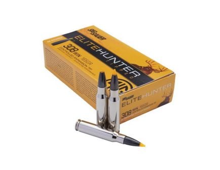 Sig Sauer Elite Hunter Tipped 165 gr EHTG .308 Win Ammo, 20/box - E308TH2-20