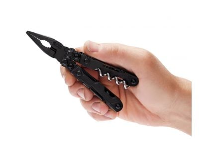 SOG Knives PowerPint Stainless Steel 18-Tool Mini Multi Tool, Black Oxide - PP1002-CP