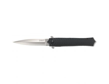 CRKT XOLOTL Dagger Folding Knife w/ Liner Lock, 3.64", Black - 2265