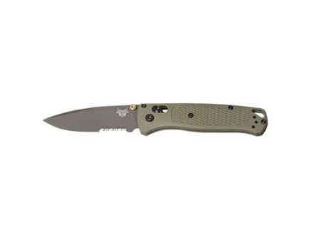 Benchmade Bugout Drop Point Folding Knife, 3.24", Ranger Green - 535SGRY-1