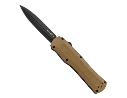Benchmade Autocrat OTF Dagger Point Knife, Coyote Brown - 3400BK-2