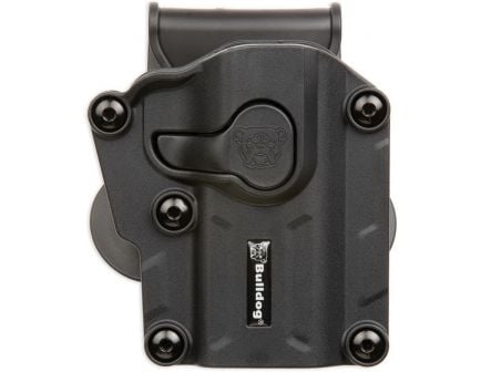 Bulldog Cases Max Multi-Fit Right Hand S&W M&P Shield 40 & 9mm Holster, Black - MX-001
