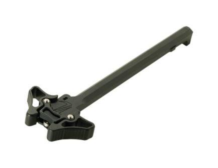 Timber Creek Outdoors Enforcer Mini Small Ambidextrous Charging Handle, Hardcoat Anodized Black, for AR-10 Rifle - EM Ambi CH AR10 BL