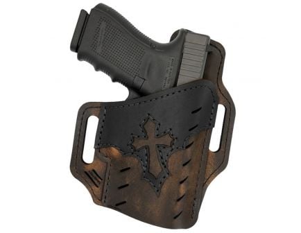 Versacarry Underground Guardian Arc Angel Size 3 Right Hand Sig Sauer P365 OWB Holster, Distressed Brown - UGA365BRN