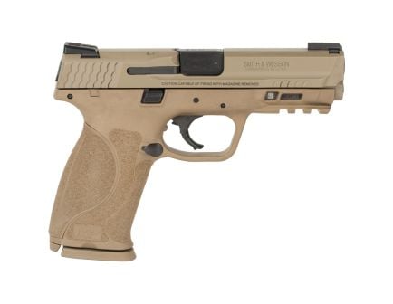 Smith & Wesson M&P M2.0 17rd 4.25" 9mm Pistol w/ TruGlo TFX Sights, FDE - 11767