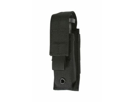 Blackhawk S.T.R.I.K.E. Single Pistol Mag Pouch w/ Molle, Black - 37CL06BK
