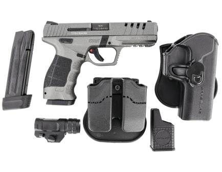 SAR USA SAR9X 9mm Pistol W/ Weapon Light | Platinum Cerakote