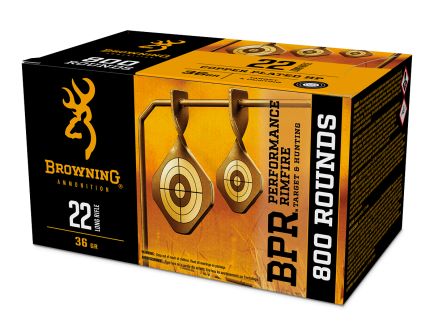Browning BPR 26 gr HP .22 LR Ammunition 800 Rounds