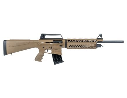 Rock Island Armory VR60 Semi Automatic 12 Gauge Shotgun, FDE