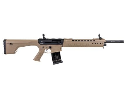 Typhoon Defense X-12 Semi Automatic AR 12 Gauge Shotgun, FDE