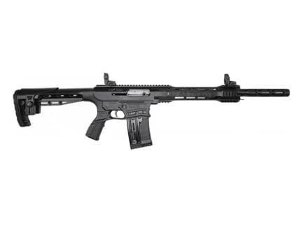 Panzer Arms AR-12 12 Gauge Shotgun Semi-Auto, Black - AR12SSB